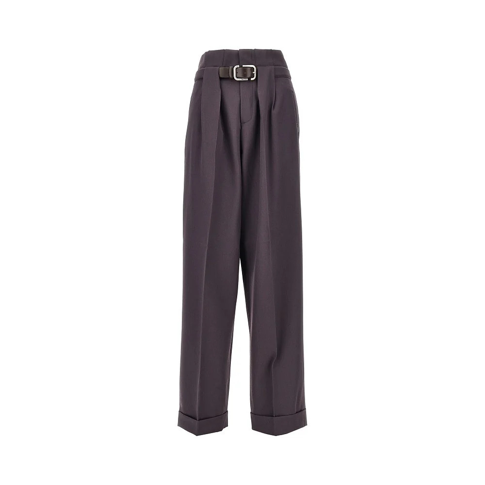 The Attico Gabardine Pants With Belt